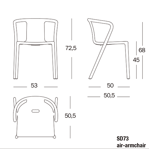MAGIS(マジス) Air-Arm Chair(エアアームチェア)