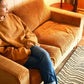 ACME Furniture（アクメファニチャー）JETTY FEATHER SOFA MUSTARD（ジェティー フェザー ソファー マスタード ）