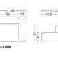 HAY(ヘイ)MAGS SOFT SOFA(マグスソフトソファ) ハイアーム ワイド幅 S9301/S1961