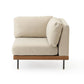 JOURNAL STANDARD FURNITURE（ジャーナルスタンダードファニチャー ） リルコーナーソファ 25AW Fabricアイボリー