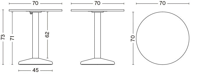 HAY（ヘイ）CERAMIC TABLE（セラミックテーブル）