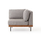 JOURNAL STANDARD FURNITURE（ジャーナルスタンダードファニチャー ） リルコーナーソファ 2ND 25 グレー