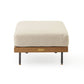 JOURNAL STANDARD FURNITURE（ジャーナルスタンダードファニチャー ） リル オットマン 25AW Fabric アイボリー