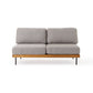 JOURNAL STANDARD FURNITURE（ジャーナルスタンダードファニチャー ） リルソファー 2P 2ND 25 グレー