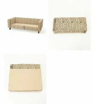 ACME Furniture（アクメファニチャー）JETTY FEATHER SOFA LEOPARD 2.5P（ジェティー フェザー ソファー レオパード柄 ）