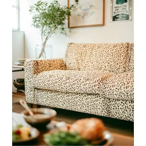 ACME Furniture（アクメファニチャー）JETTY FEATHER SOFA LEOPARD 2.5P（ジェティー フェザー ソファー レオパード柄 ）