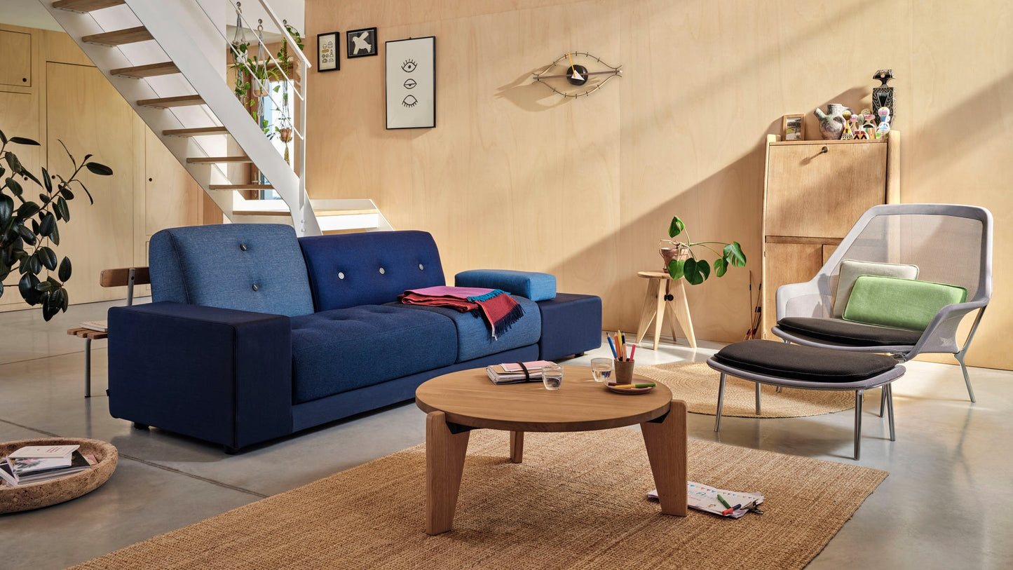 Vitra(ヴィトラ) スローチェア単体 (ニット) バックレストクッション2個付き