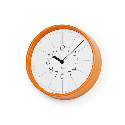 Lemnos RIKI STEEL CLOCK（リキ スチール クロック）［電波時計］