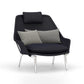 Vitra(ヴィトラ) スローチェア単体  (ファブリック) バックレストクッション2個付き