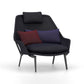 Vitra(ヴィトラ) スローチェア単体  (ファブリック) バックレストクッション2個付き