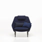 Vitra(ヴィトラ) スローチェア単体  (ファブリック) バックレストクッション2個付き