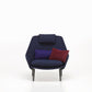 Vitra(ヴィトラ) スローチェア単体  (ファブリック) バックレストクッション2個付き
