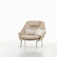Vitra(ヴィトラ) スローチェア単体  (ファブリック) バックレストクッション2個付き