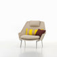 Vitra(ヴィトラ) スローチェア単体  (ファブリック) バックレストクッション2個付き