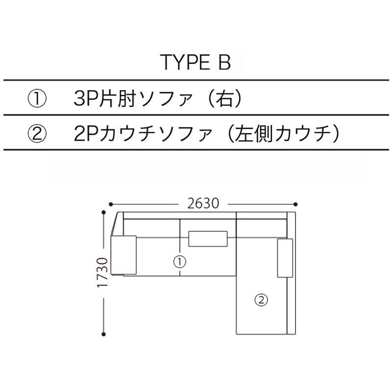 SPIGA+（スピガ） CONFIDENT（コンフィデント） ユニットタイプ（カウチタイプ）