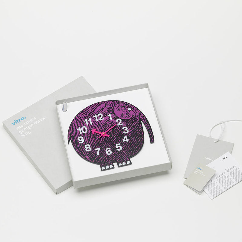 George Nelson Zoo Timersヴィトラ正規品 george nelson zoo timers elihu the elephant clock | hive