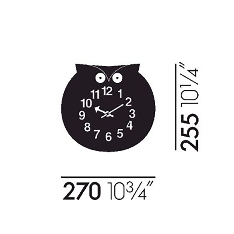 junh71ジョージネルソン Vitra ズータイマーズ フクロウ掛け時計 Omar the Owl | Official Vitra® Website JP