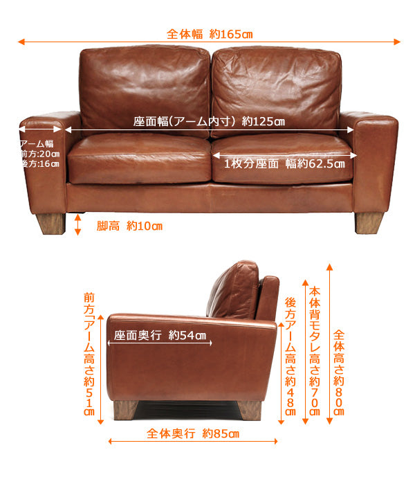ACME Furniture（アクメファニチャー） フレスノソファ2シーター