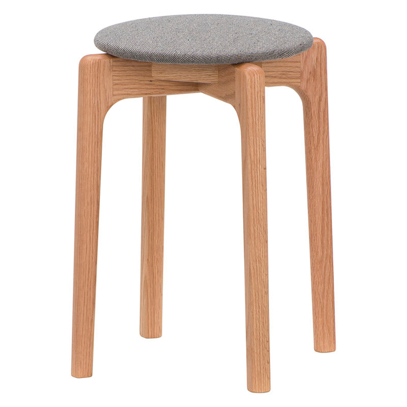 MARUNI60 スタッキングスツール（オーク）布座 – FELICE.ONLINE