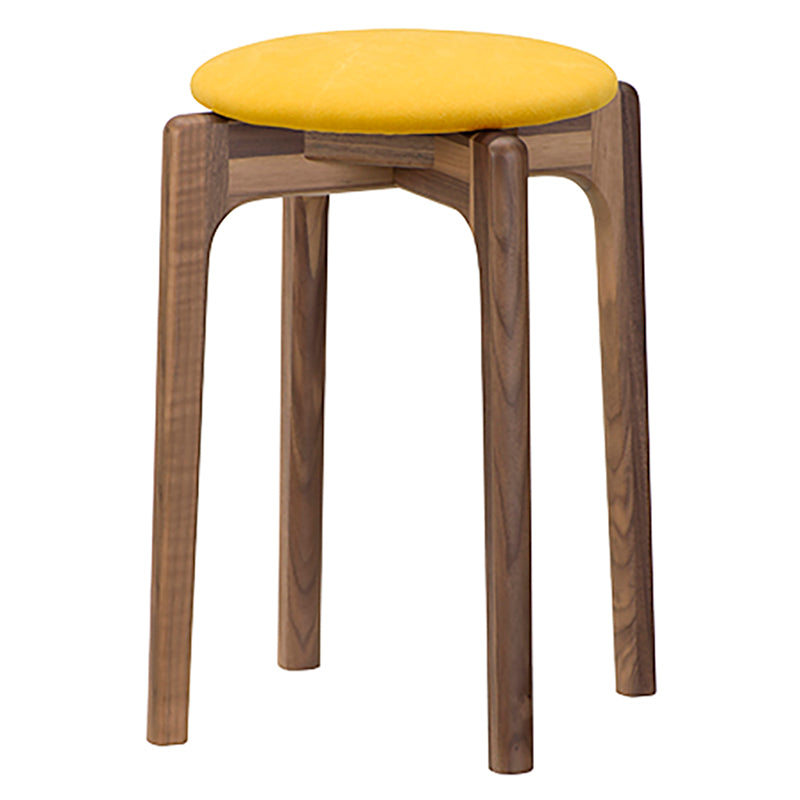 MARUNI60 スタッキングスツール（ウォールナット）布座 – FELICE.ONLINE