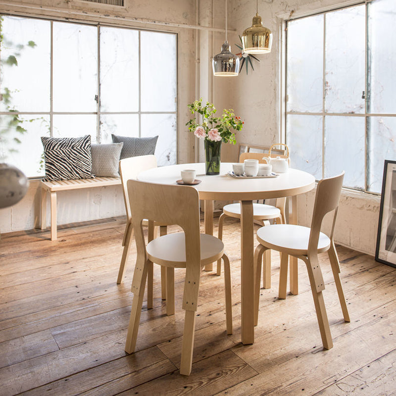 Artek（アルテック） 90A／90B／91 アアルト テーブル 円形