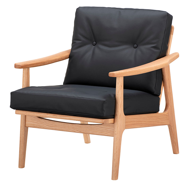 （リニューアル）マルニ60 フレームチェア 1シーター・両肘（オーク）