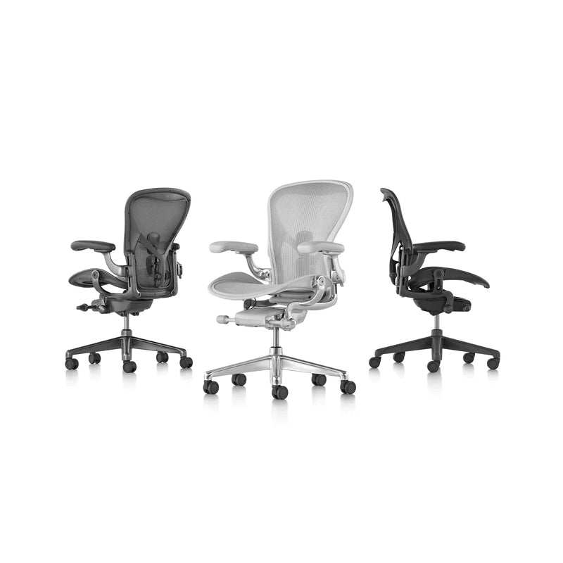 Herman Miller（ハーマンミラー） アーロンチェア リマスタード / フレーム オニキス×ベース ダークオニキス