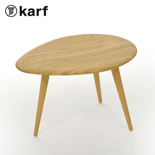 karf（カーフ）エッグシェイプ コーヒーテーブル オーク