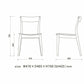 宮崎椅子製作所 azuki chair（アズキチェア）座布張タイプ