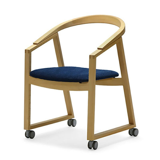 宮崎椅子製作所 C caster chair（シーキャスターチェア）背無垢タイプ