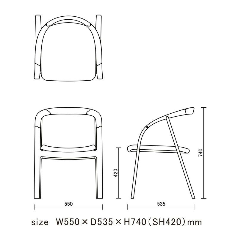 宮崎椅子製作所 daen chair（ダエンチェア）