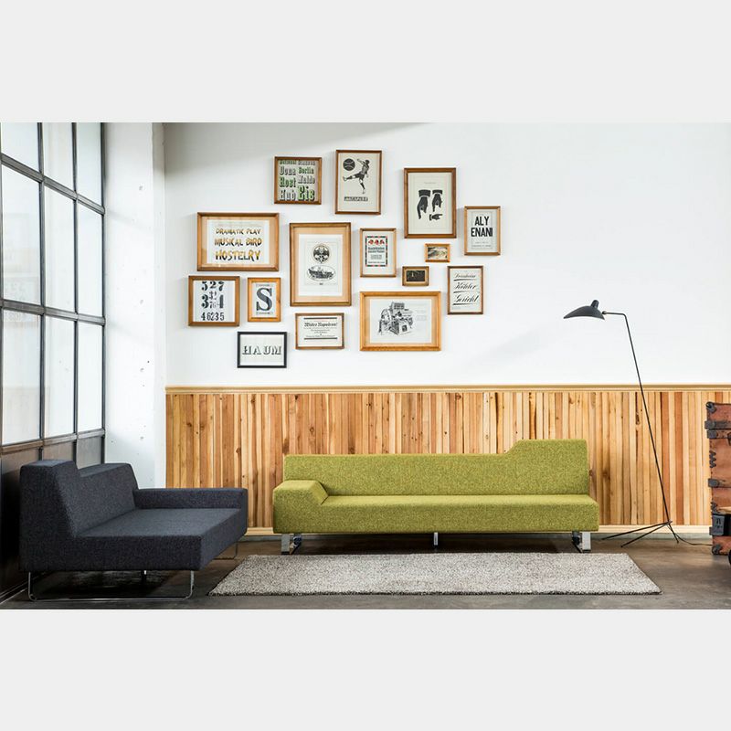 FLANNEL SOFA（フランネルソファ）SIESTA（シエスタ） 3人掛けソファ
