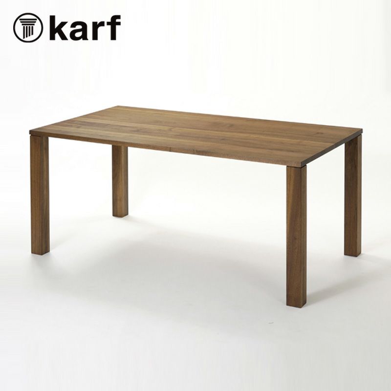 karf（カーフ）Trunk（トランク） ダイニングテーブル（幕板無し）ウォールナット