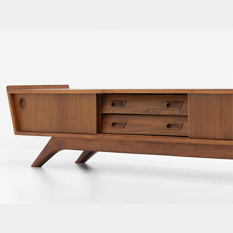 【2025年初夏入荷予定】Klokken（クロッケン）チーク材テレビボード03 200cm 定価253,000円（税込） → 割引後価格227,700円（税込）