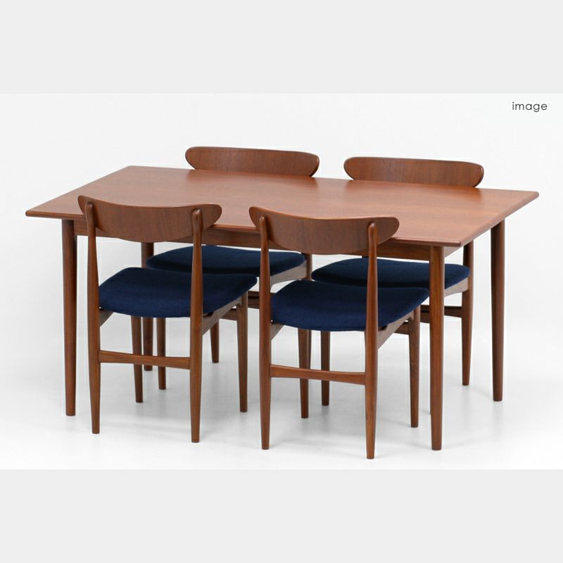 Klokken（クロッケン）チーク材ダイニングテーブル4人用