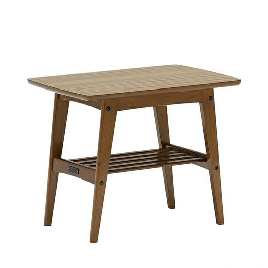 カリモク60 サイドテーブル（メラミン化粧板/ウォールナット色塗装）