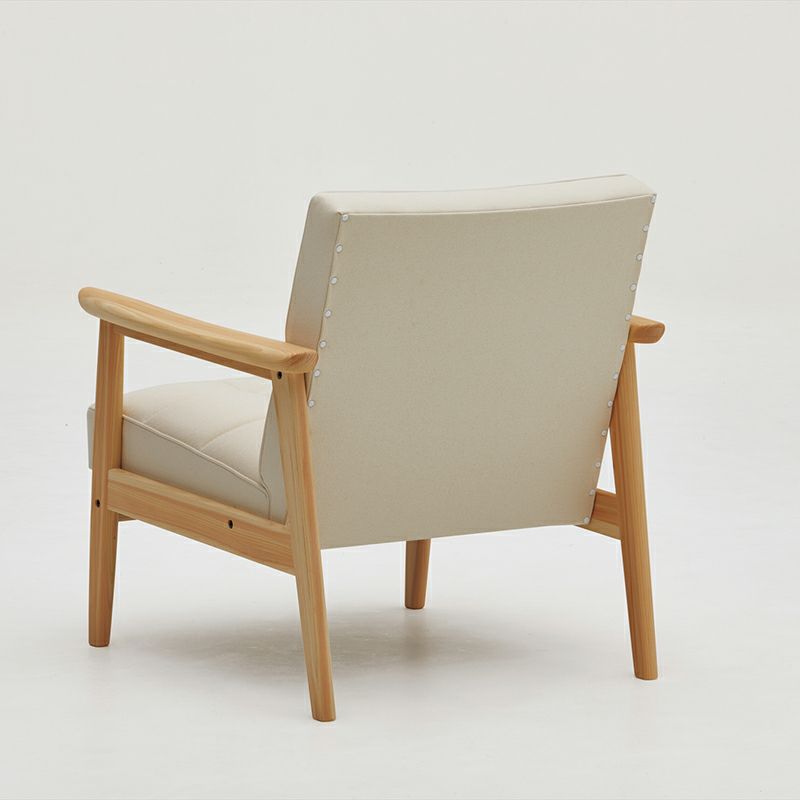 カリモク60 Kチェア1シーター美作ヒノキ×倉敷帆布