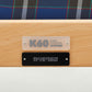 カリモク60 Kチェア1シーター神戸タータン（ピュアビーチ色塗装）